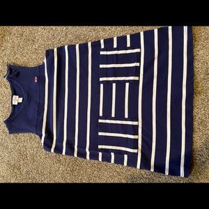 Vineyard vines striped dress. Worn once.